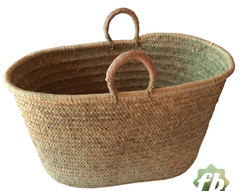 French Baskets Big Big Tote French Basket Moroccan Basket straw bag french market basket Beach Bag straw bag