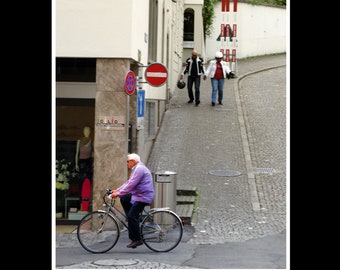 Crusin' on a Sunday Bike Bicycle Cycling Photo Print 5x7 & 8x10