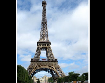 Eiffel Tower Paris France Parisan Decor Wall Art Photography Photo Print 5x7 & 8x10