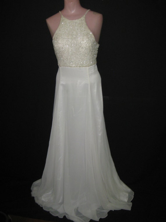 Ivory gown#8068  20%off