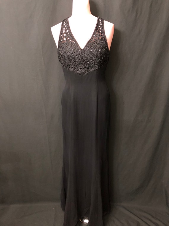 Black and Nude Evening Gown #45 - image 6