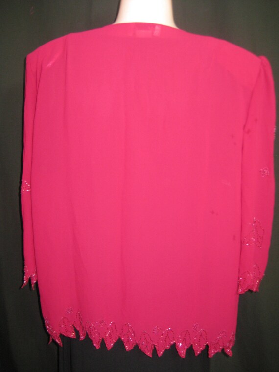 Hot pink Jacket#1492 - image 3