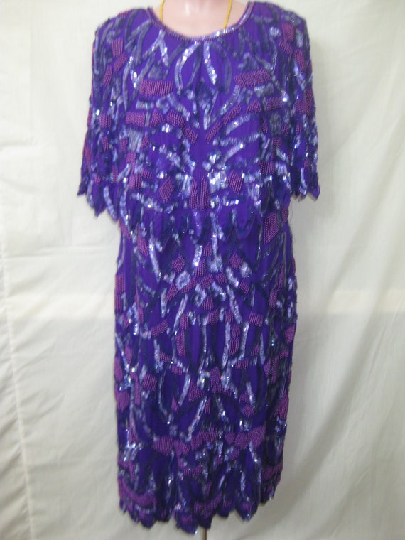 Purple dress#20055