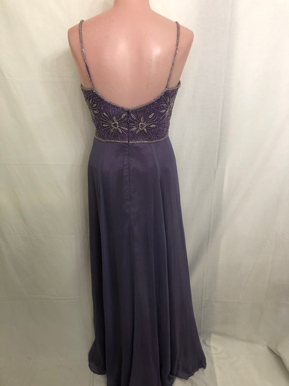 Lavender/silver gown#9590 - image 6