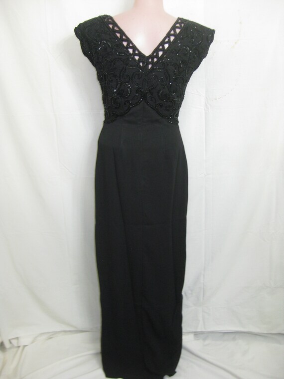 Black long gown#2455 - image 6