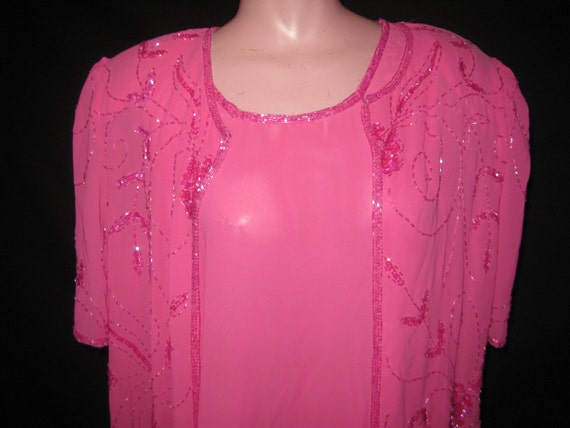 Hot pink jacket and camisole #1025 - image 5
