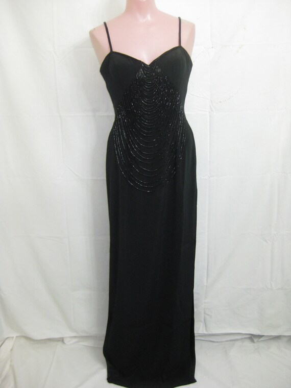 Black gown#19095