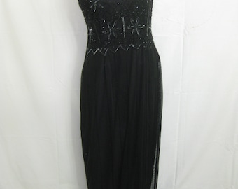 Black gown#007https://www.etsy.com/shop/MsVintageWear?coupon=CODE20
