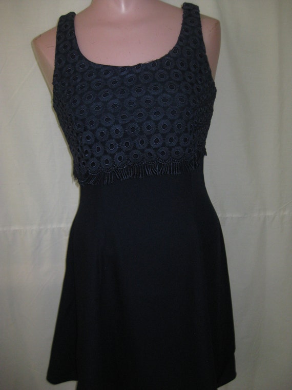 Short navy dress #5971