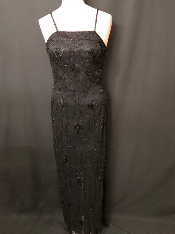 Black Evening Gown#9586 - image 6