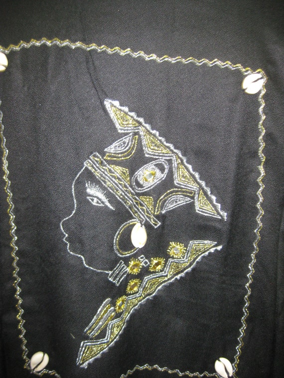 3pcs black Jacket/dress &scarf #6115 - image 3