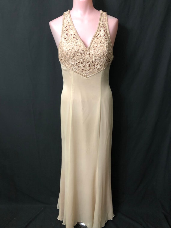 Black and Nude Evening Gown #45 - image 2