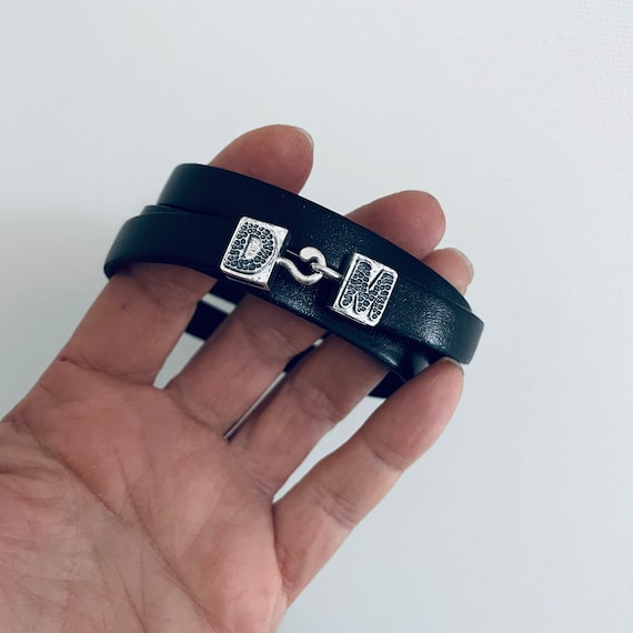 Depeche Mode jewelry, DM wrapping leather cuff, music lovers gift