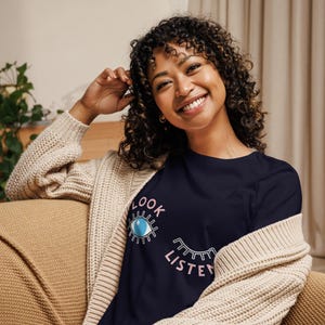 Look and Listen Damen T-Shirt