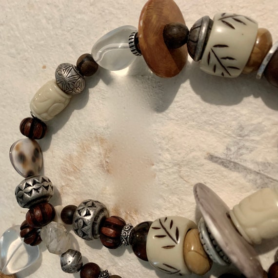 Wooden Necklace. Fashion Beaded Jewelry. - image 10