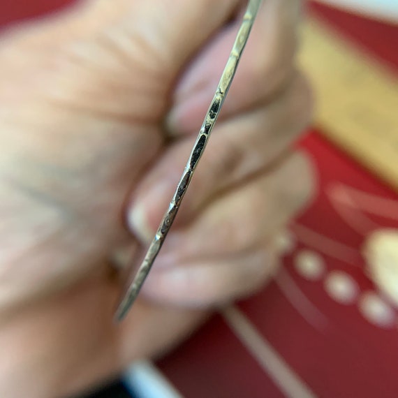 Bangle Bracelet. Sterling Silver. - image 4