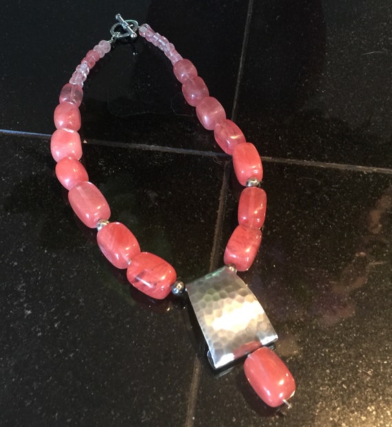 Silpada Cherry Quartz Necklace. Silpada N1188 Nug… - image 10