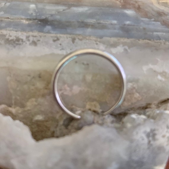 Bague De Pied (Toe Ring) Argent 925 - Mains Tenant Un Cœur - Taille 3 Ajustable - Occasion