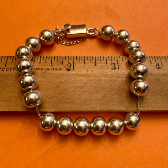 SILPADA Bead Ball Bracelet. 10MM. Sterling Silver… - image 9