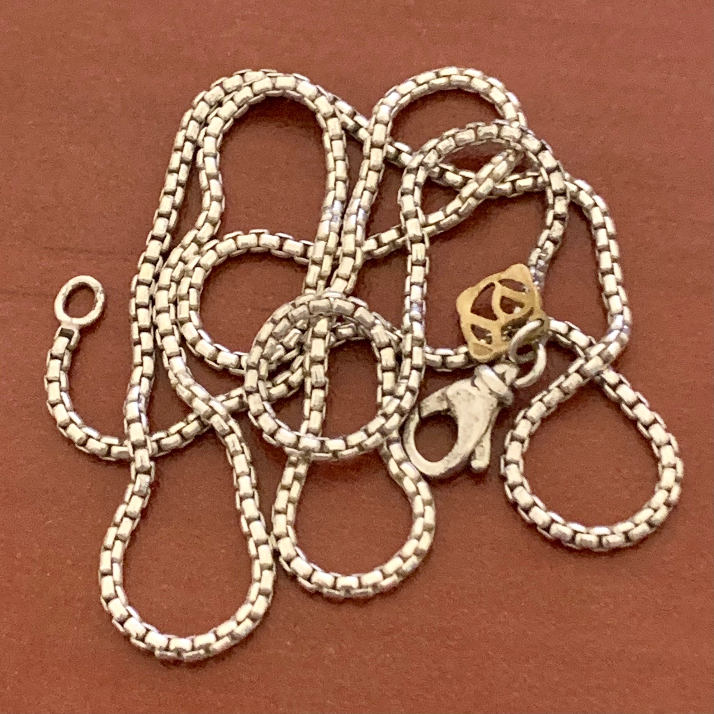 David Yurman Baby Box 1.7mm 20 Chain 