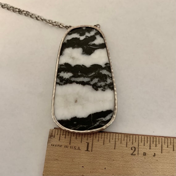 Silpada Wild Thing Agate Necklace. Zebra Agate. S… - image 9