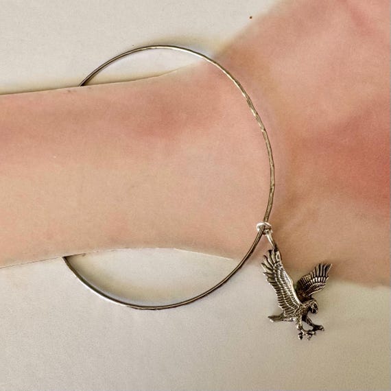 Bangle Bracelet. Sterling Silver. - image 3