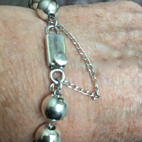 SILPADA Bead Ball Bracelet. 10MM. Sterling Silver… - image 4