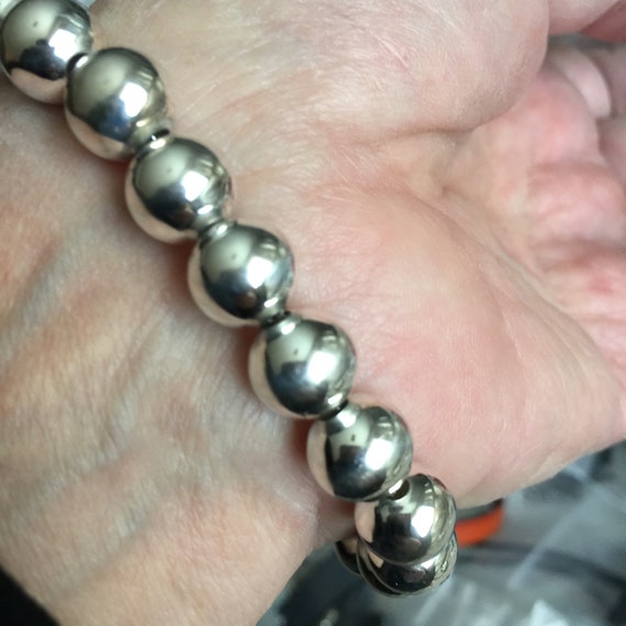 SILPADA Bead Ball Bracelet. 10MM. Sterling Silver… - image 5