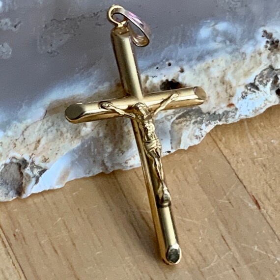 Gold filled crucifix deals