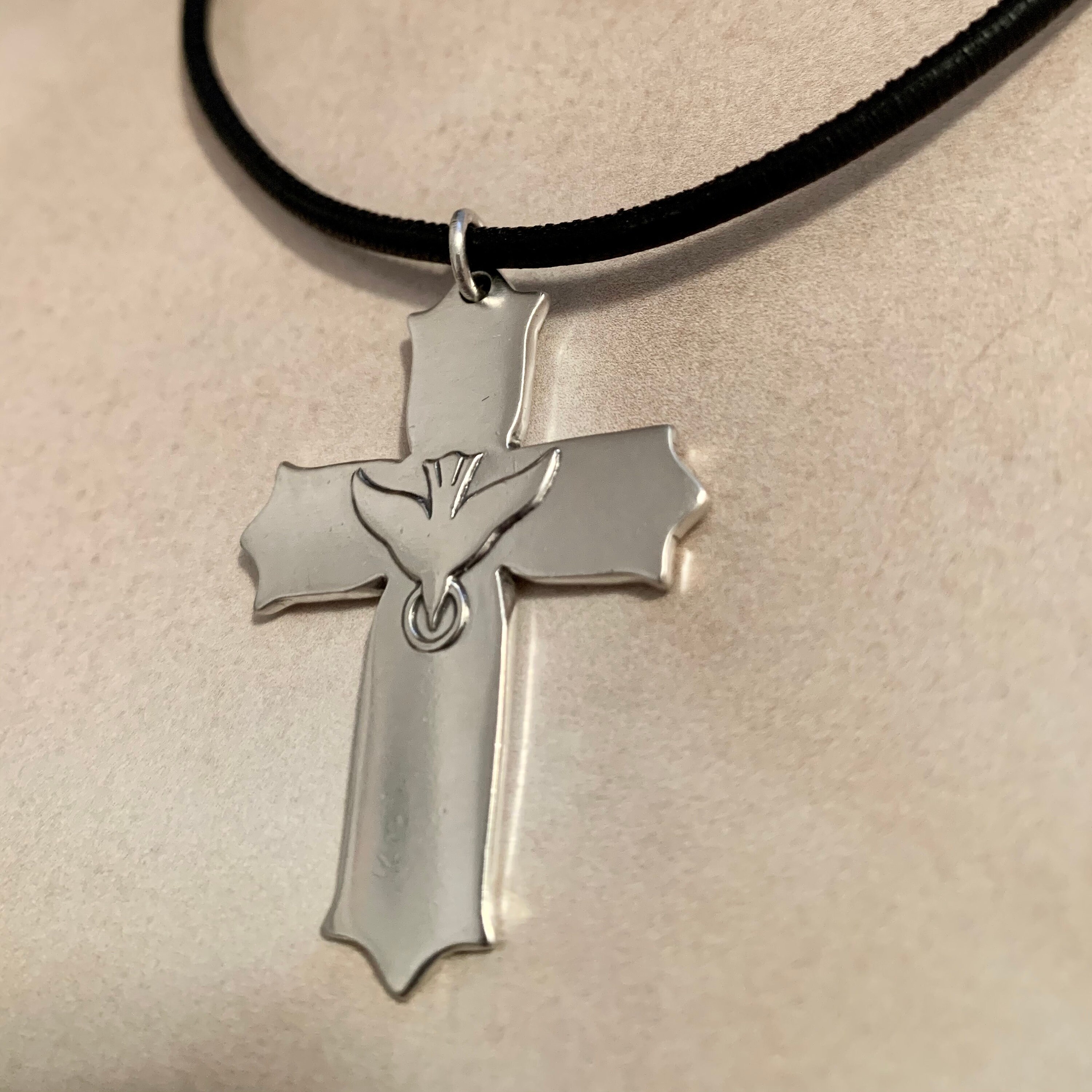 James avery dove cross pendant sale