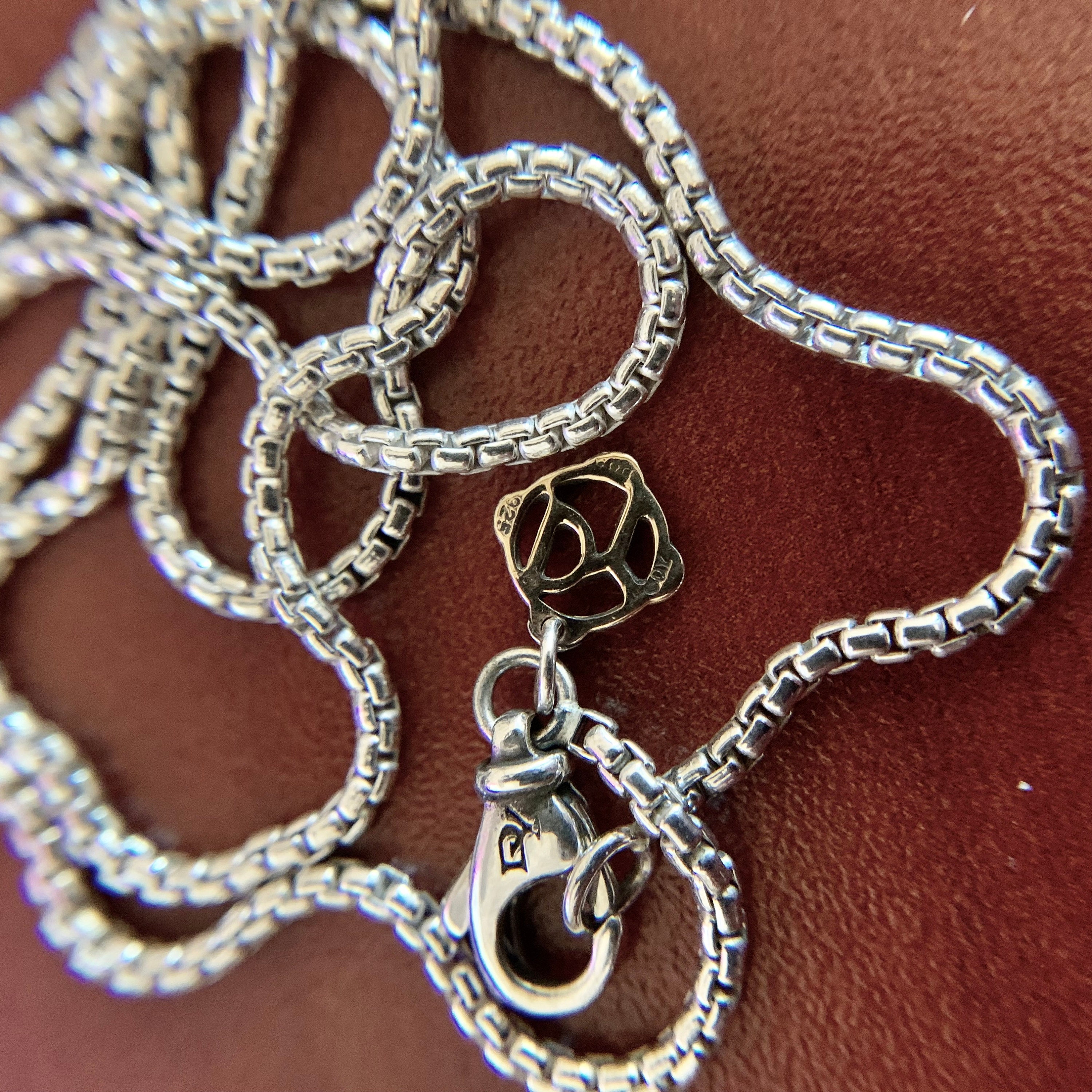 David Yurman Baby Box Chain. 22 1.7mm 
