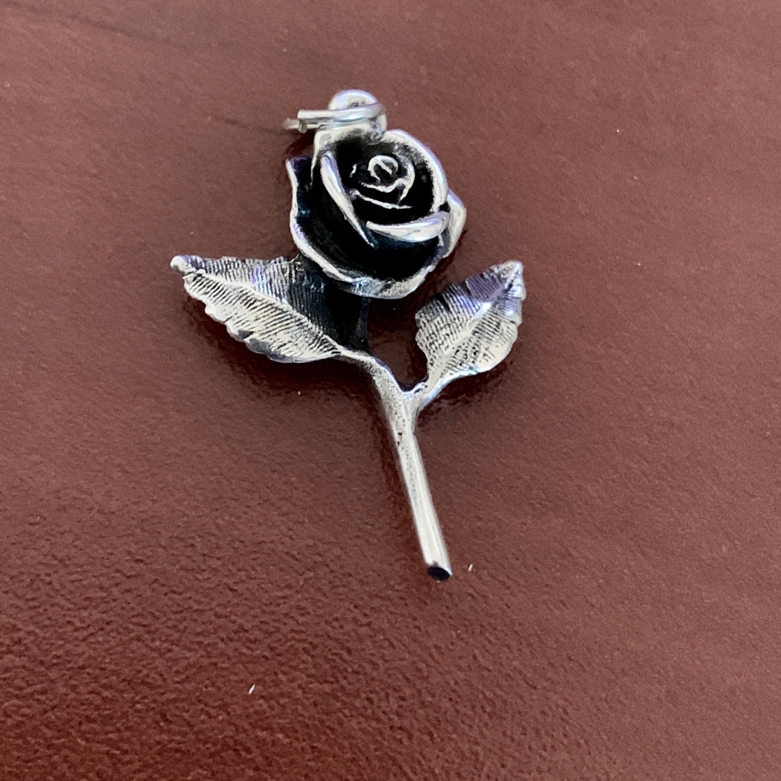 James Avery Rose Charm Pendant ONLY 