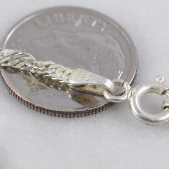Pearl Floral Pendant on Singapore Chain. Sterling… - image 3