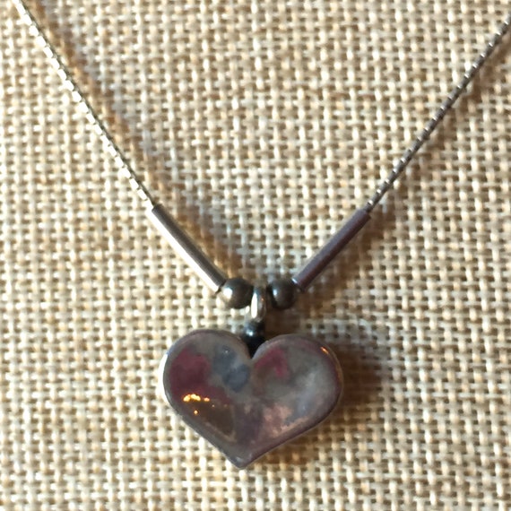 Silpada Heart Necklace. Sterling Silver 