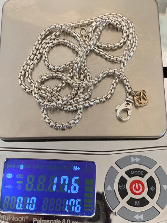 David Yurman Small Box 2.7mm 22 Chain 
