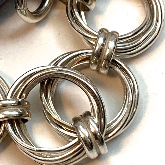 Silpada Circle Rings Bracelet. Sterling Silver. S… - image 10