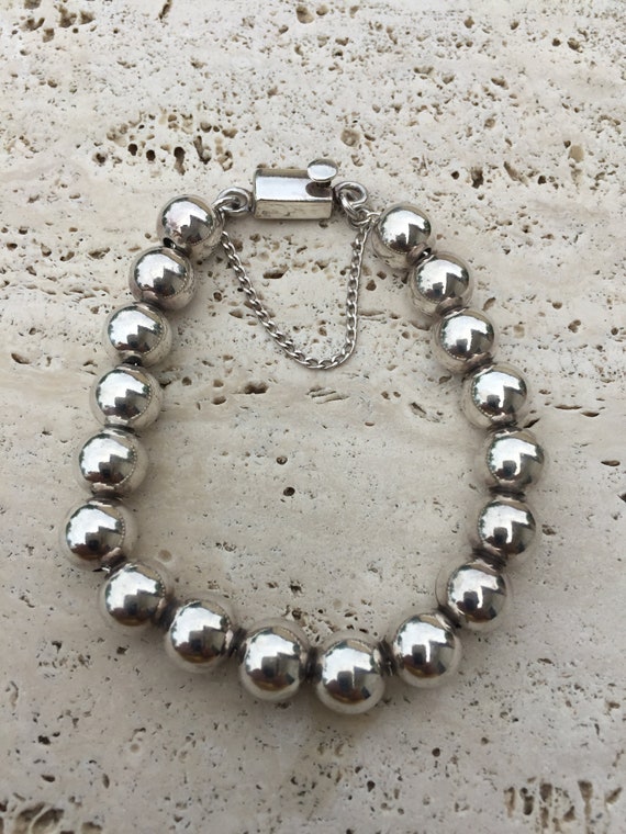 SILPADA Bead Ball Bracelet. 10MM. Sterling Silver… - image 2
