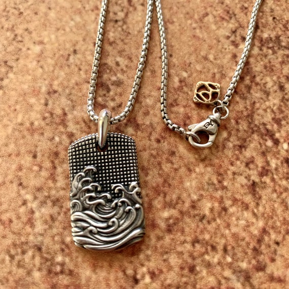 David Yurman Waves Pendant ONLY 