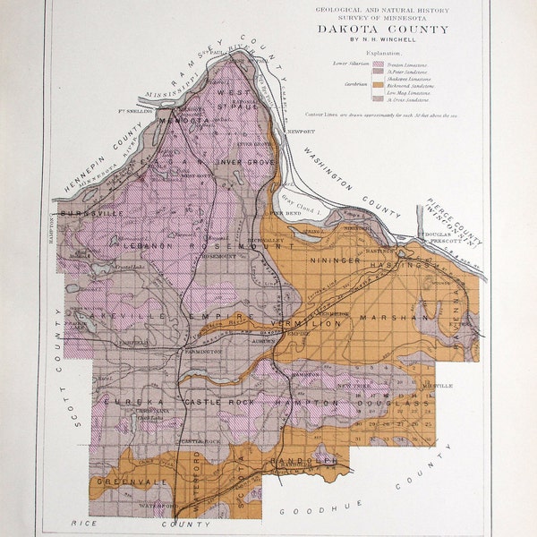 Map of West Randolph Etsy Australia