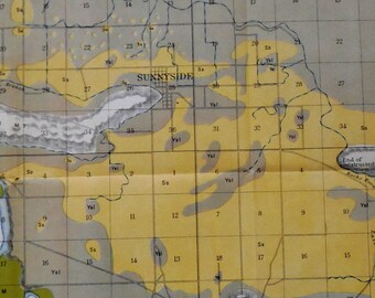 Large Washington Antique Map Sunnyside Euclid Zillah Alfalfa, Yakima River WA. Railroads Snipes Mt, Canals. 1901 Original Geology Soil Map