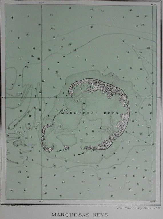 Marquesas Keys Chart