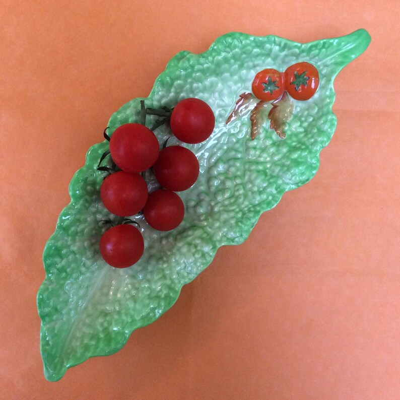 Carlton Ware cabbage leaf dish mid-century | Etsy