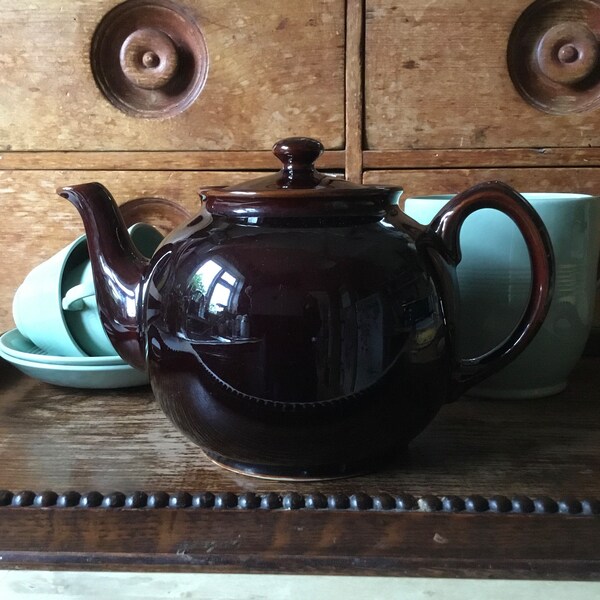 Brown Betty Teapot Etsy