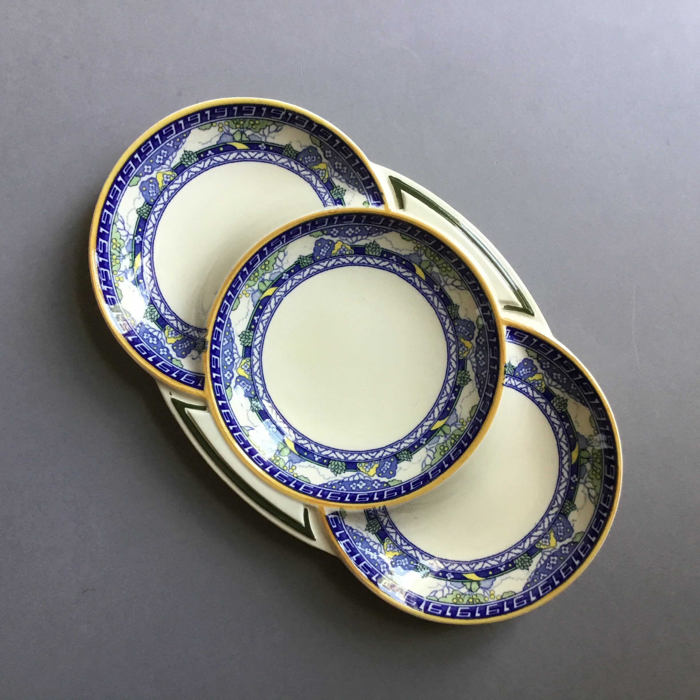 ヴィンテージ】ロイヤルドルトン コピス ディナー皿 3枚セット