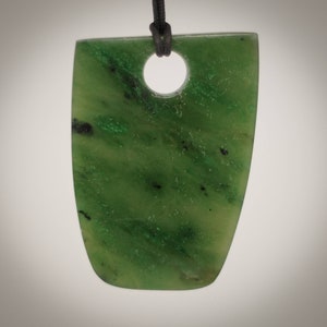 BC Canadian Nephrite Jade focal bead