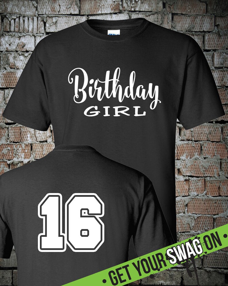 number 16 birthday t shirts