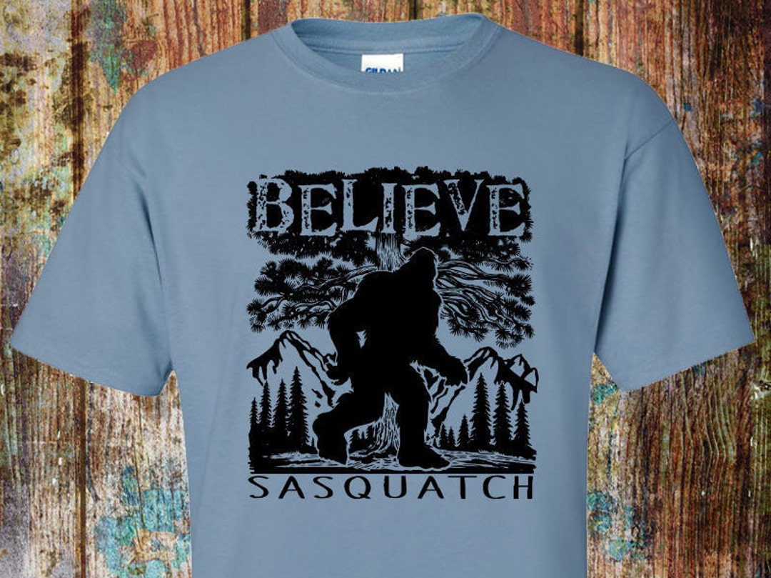bigfoot t shirts etsy