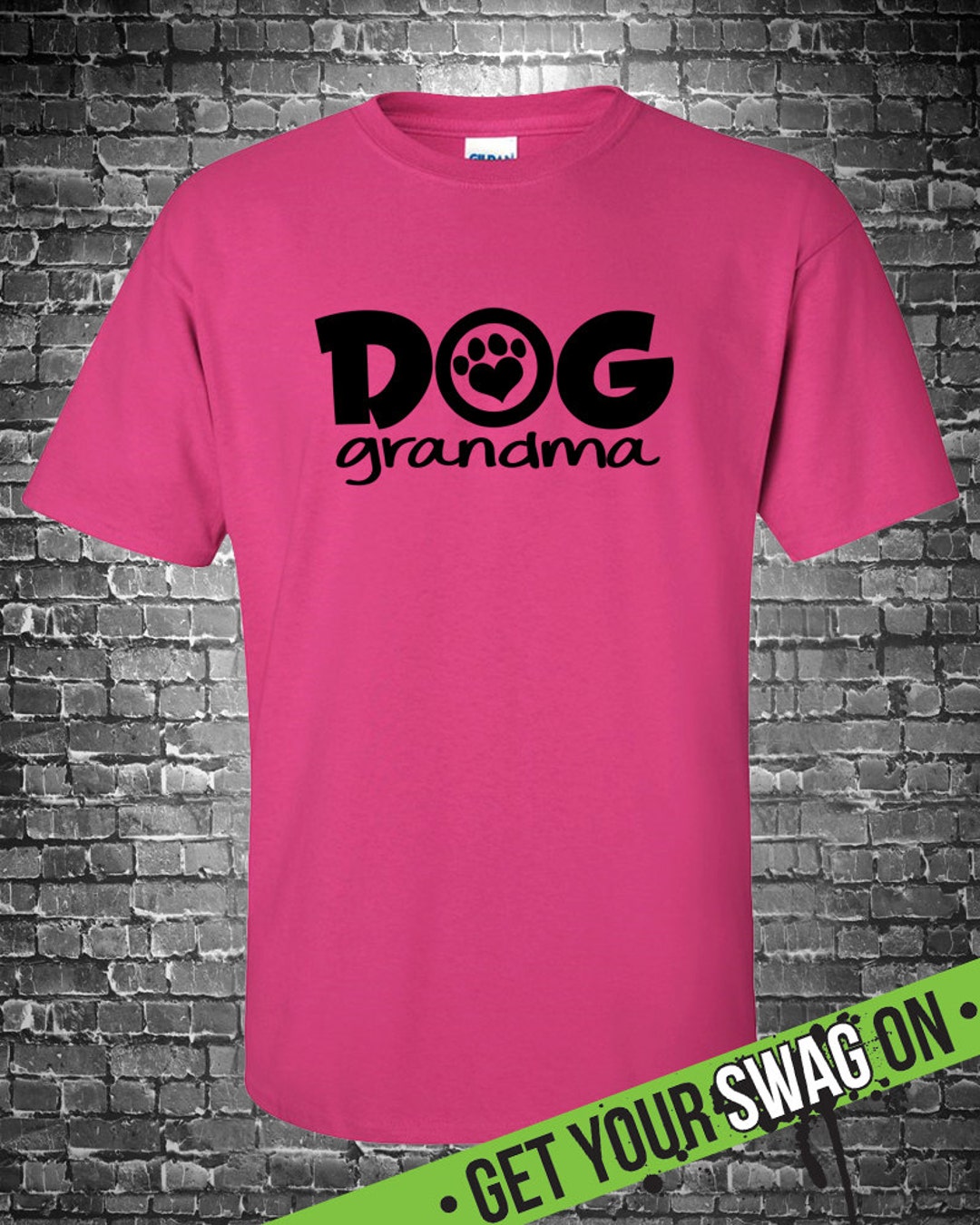 Dog Grandma T Shirt Swag Art Designs T Shirt Dog Lover Etsy
