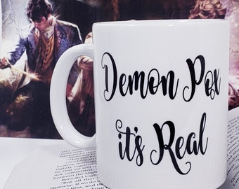 Demon Pox It&#39;s Real Coffee Cup, Demon Pox, Will Herondale, Infernal Devices, Clockwork Angel, Shadowhunters, Parabatai , Will Tessa Jem