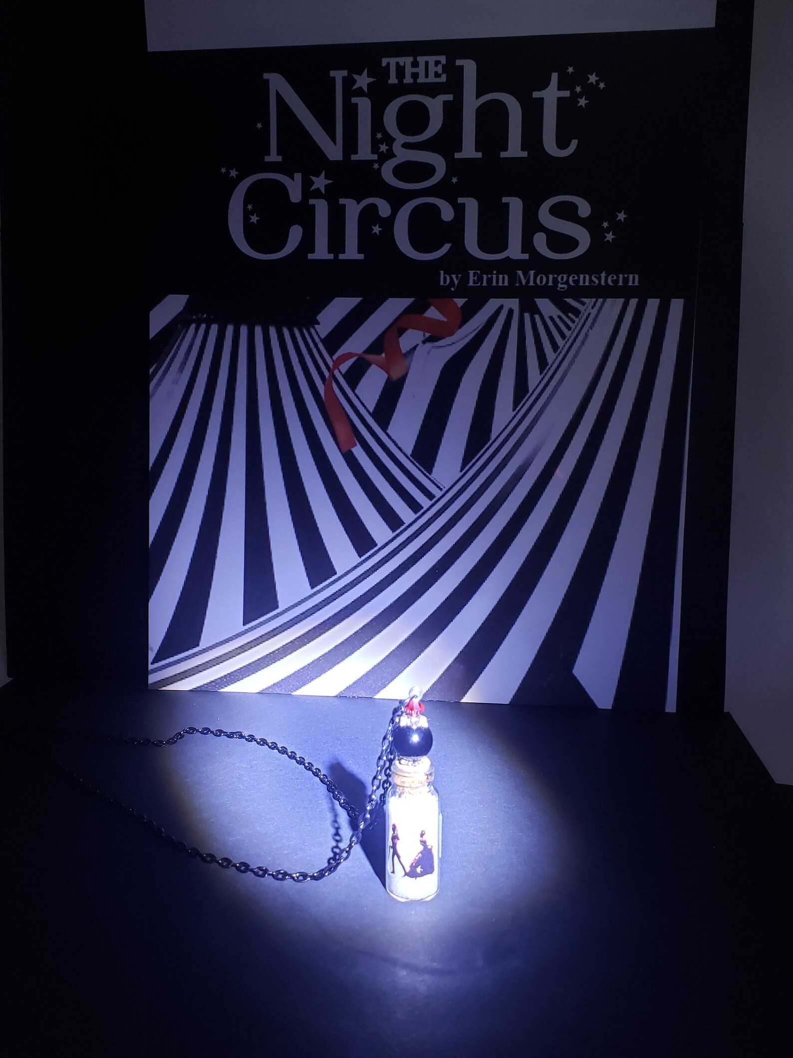 The Night Circus Necklace, Night Circus, Marco and Celia, Red Scarf Rêveurs, Night Circus ...